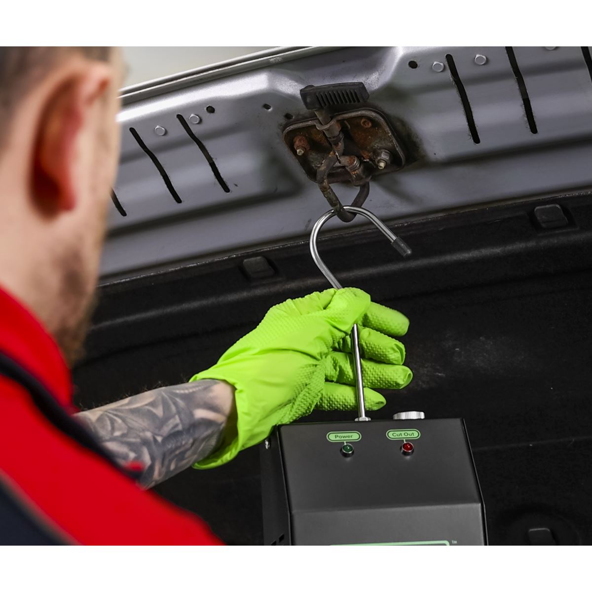 Sealey Leak Detector Smoke Diagnostic Tool  White Rose Tools