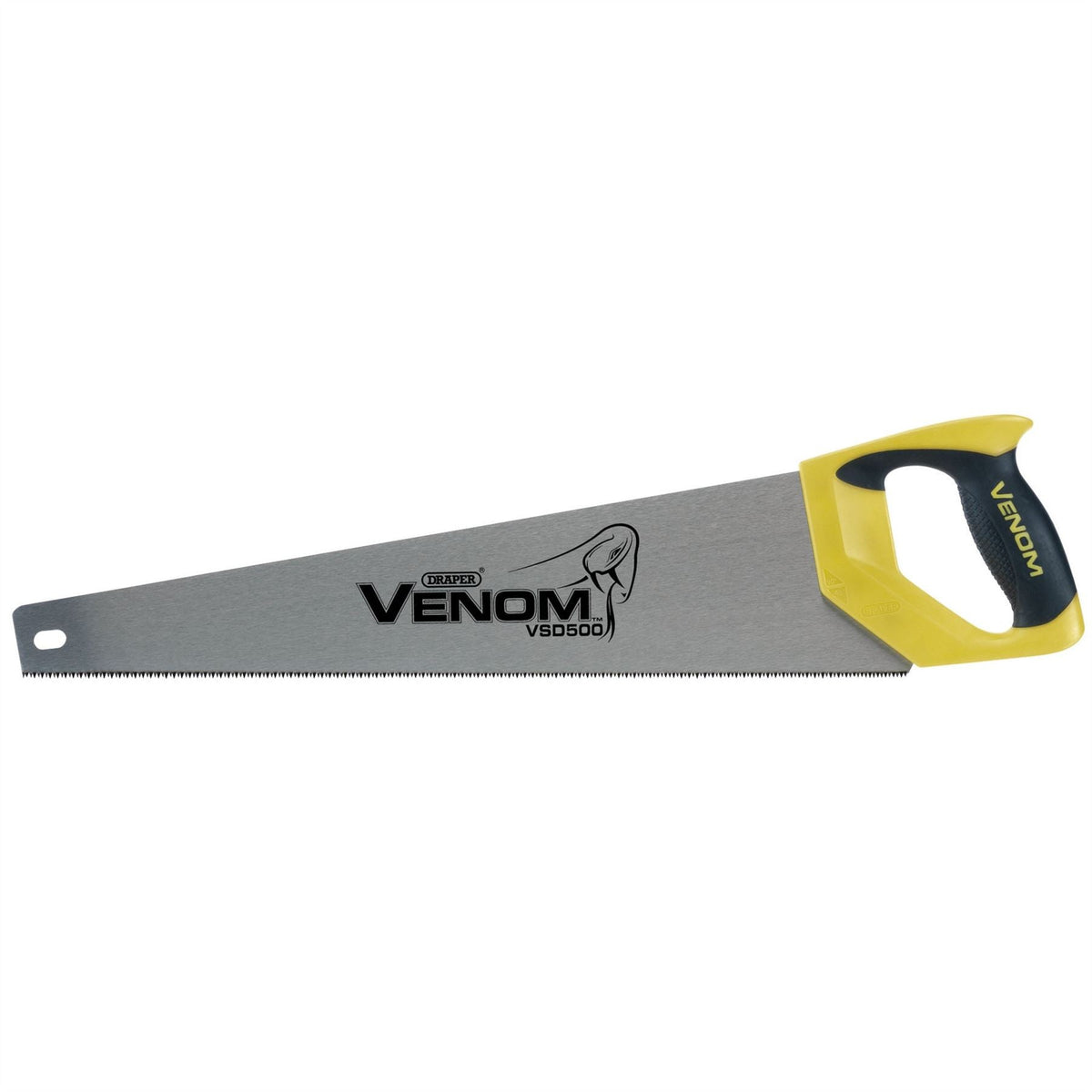 Draper Venom® Second Fix Double Ground Handsaw 500mm 11tpi/12ppi 82195  White Rose Tools
