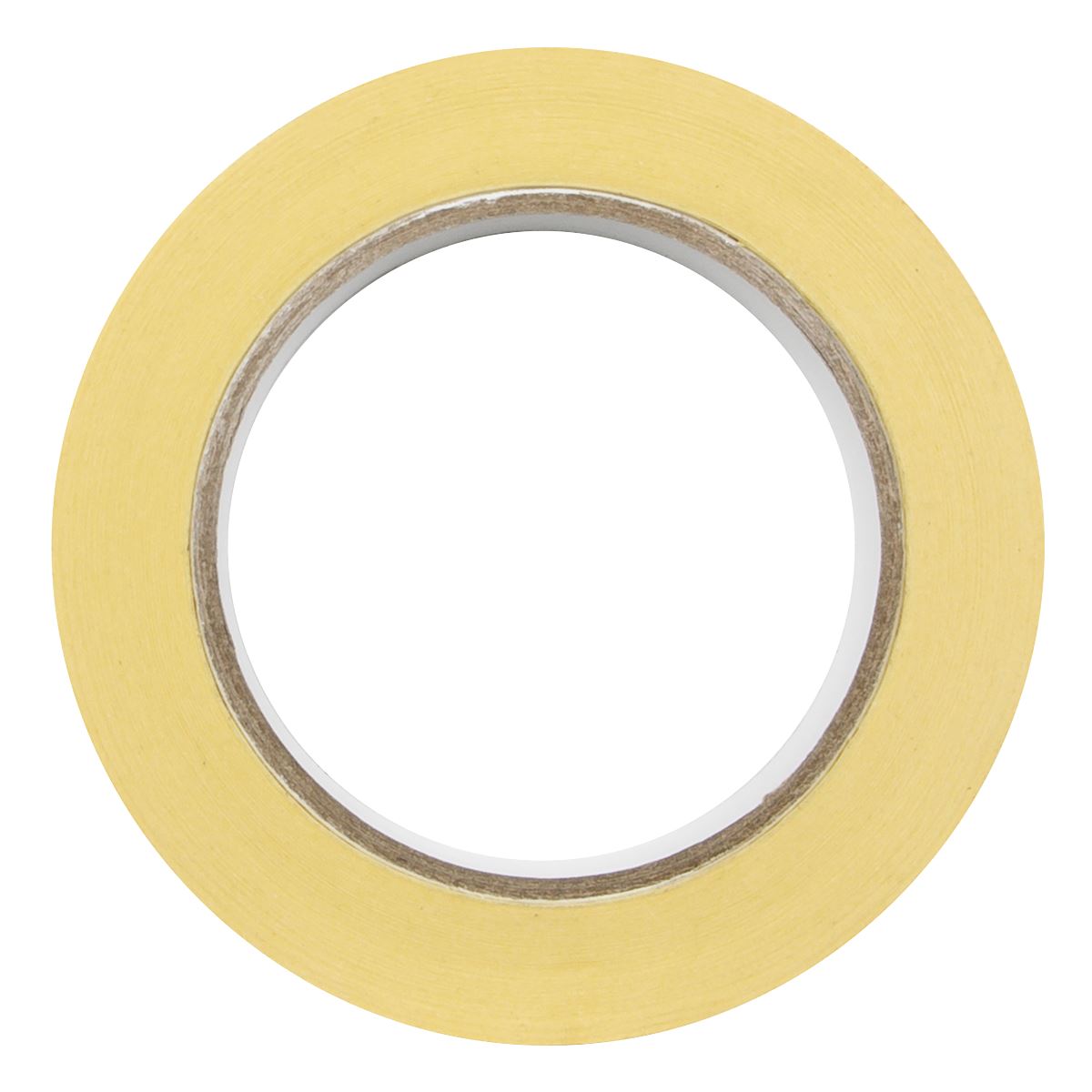 Sealey Premium Quality Masking Tape 24mm x 50m  White Rose Tools
