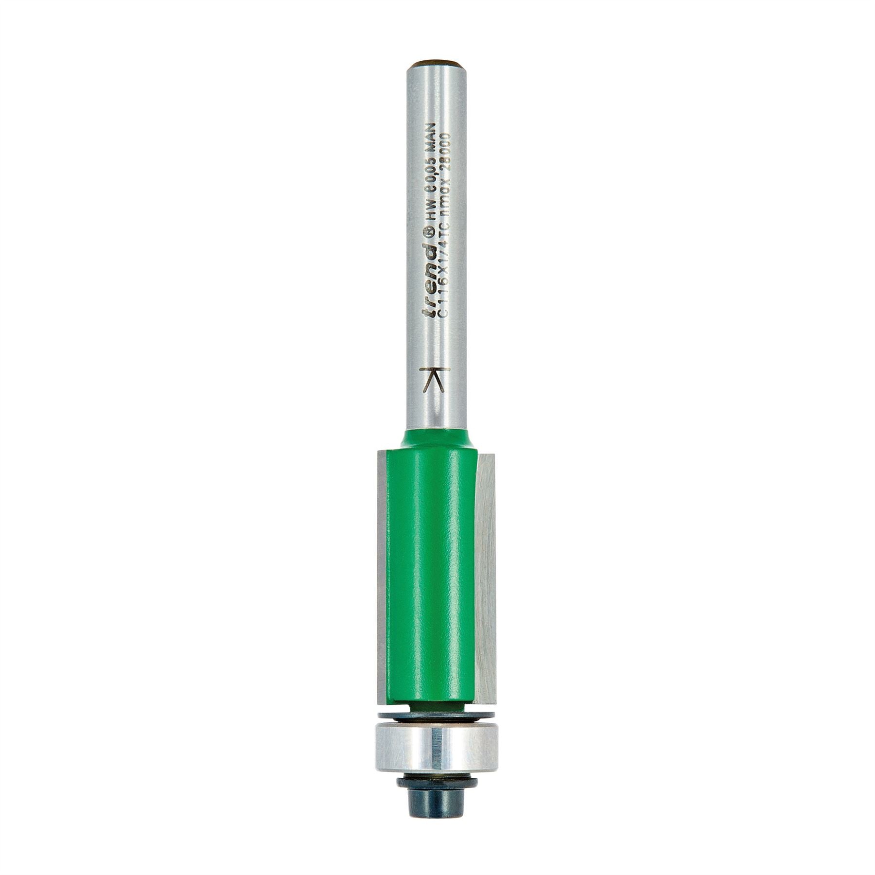 Trend Self Guided Trimmer 12.7mm Diameter  C116X1/4TC 