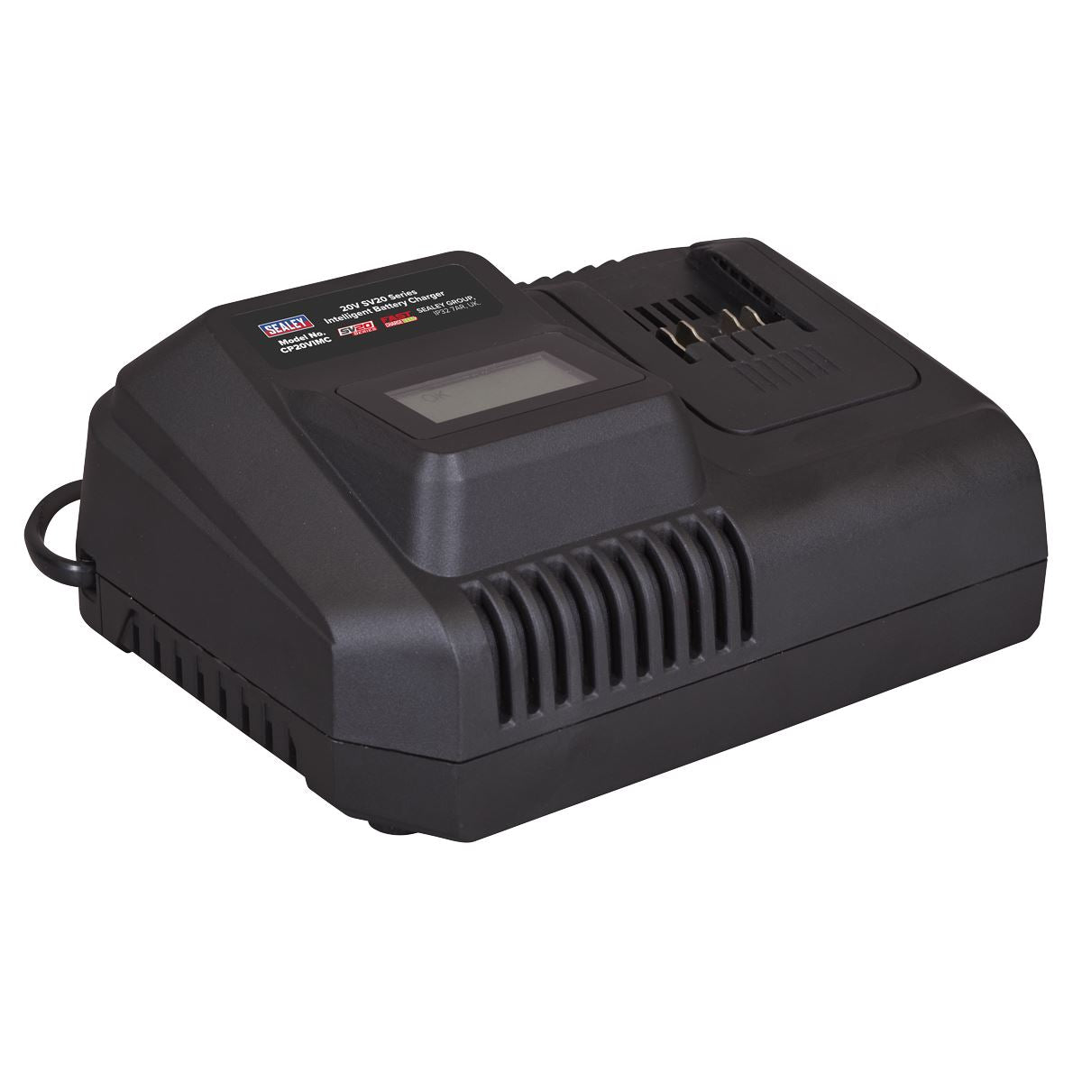 Sealey Intelligent Battery Charger 20V SV20 Series Lithium-ion  White Rose Tools