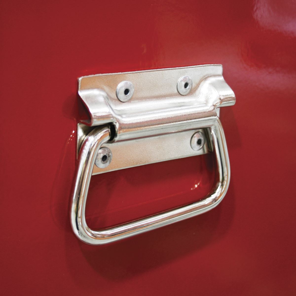 Sealey American Pro Topchest 6 Drawer with Ball-Bearing Slides - Red/Grey 