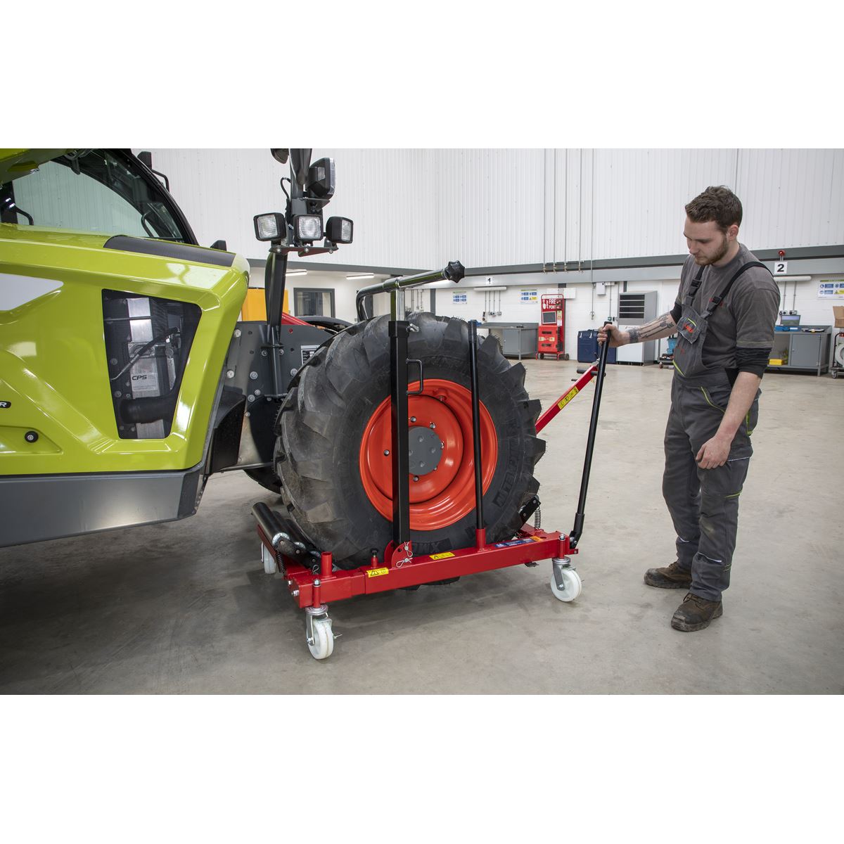 Sealey Wheel Removal Trolley 1500kg Capacity 