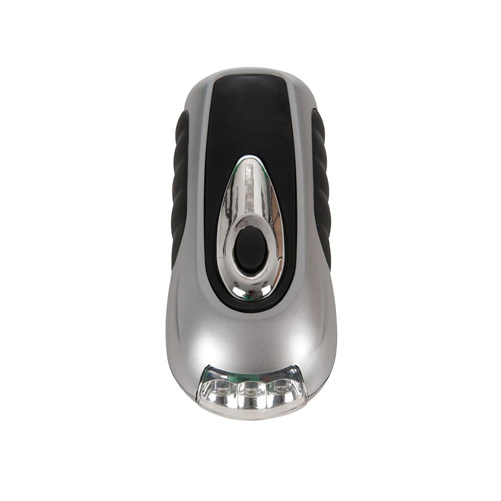 Silverline LED Wind-Up Torch 3 LED 