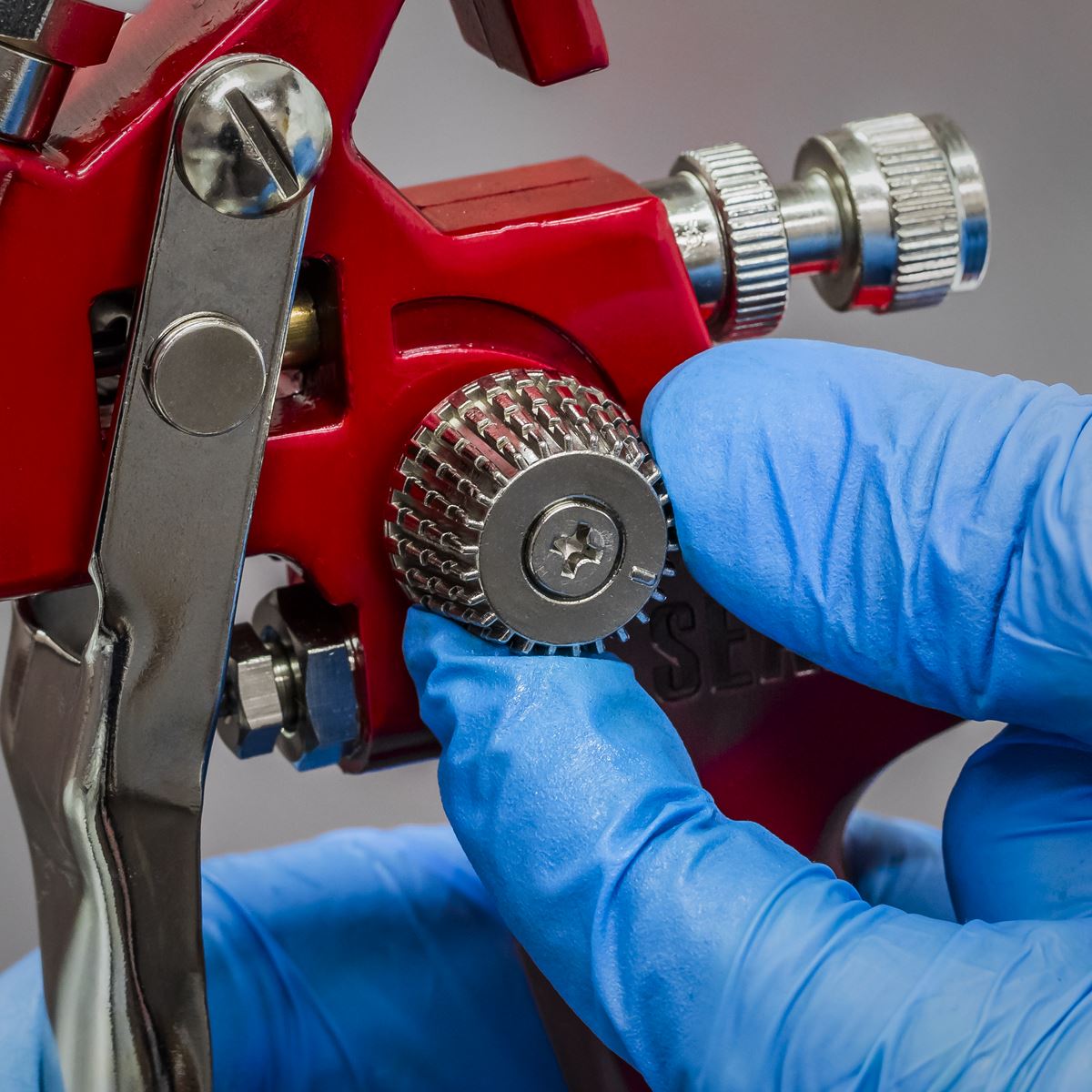 Sealey HVLP Gravity Feed Spray Gun - 2mm Set-Up 