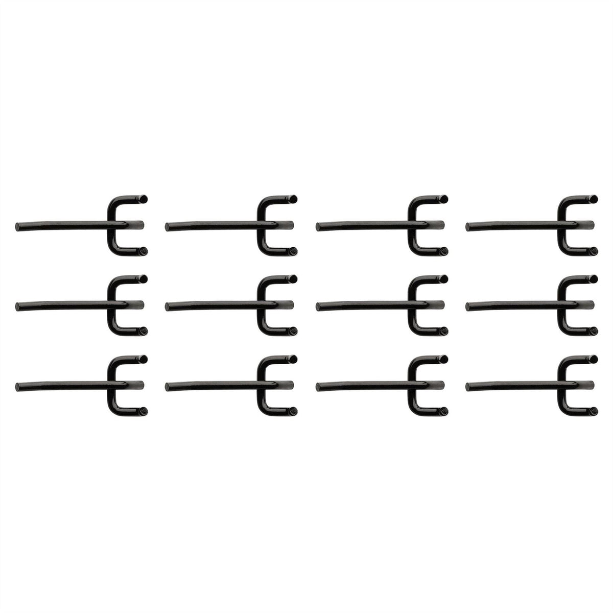 BUNKER Single Storage Hook (Pack of 12) 31681  White Rose Tools