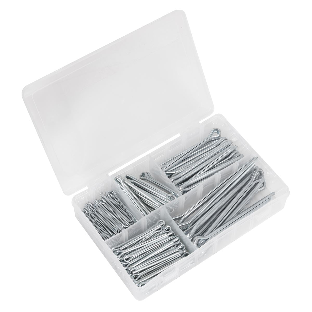 Sealey Split Pin Assortment 230pc Large Sizes Metric & Imperial