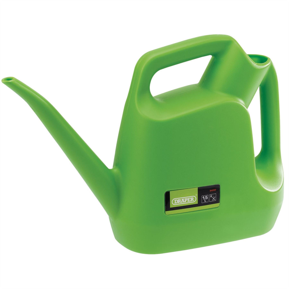 Draper Plastic Watering Can 1.5L 84293  White Rose Tools