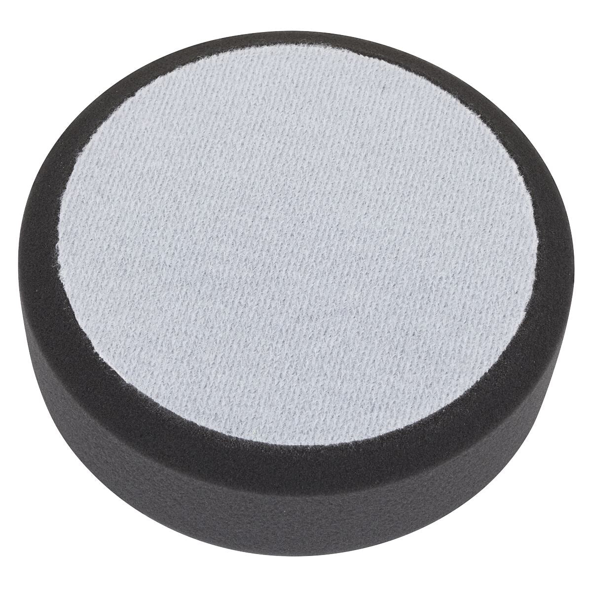 Sealey Buffing & Polishing Foam Head Hook-and-Loop Ø150 x 50mm Black/Soft