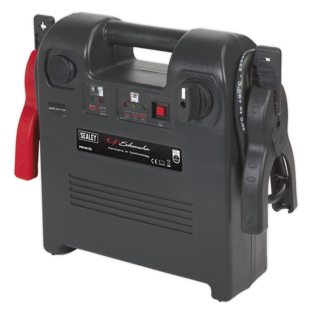 Sealey Schumacher Schumacher® RoadStart® Emergency Jump Starter 12V 1700 Peak Amps DEKRA Approved 