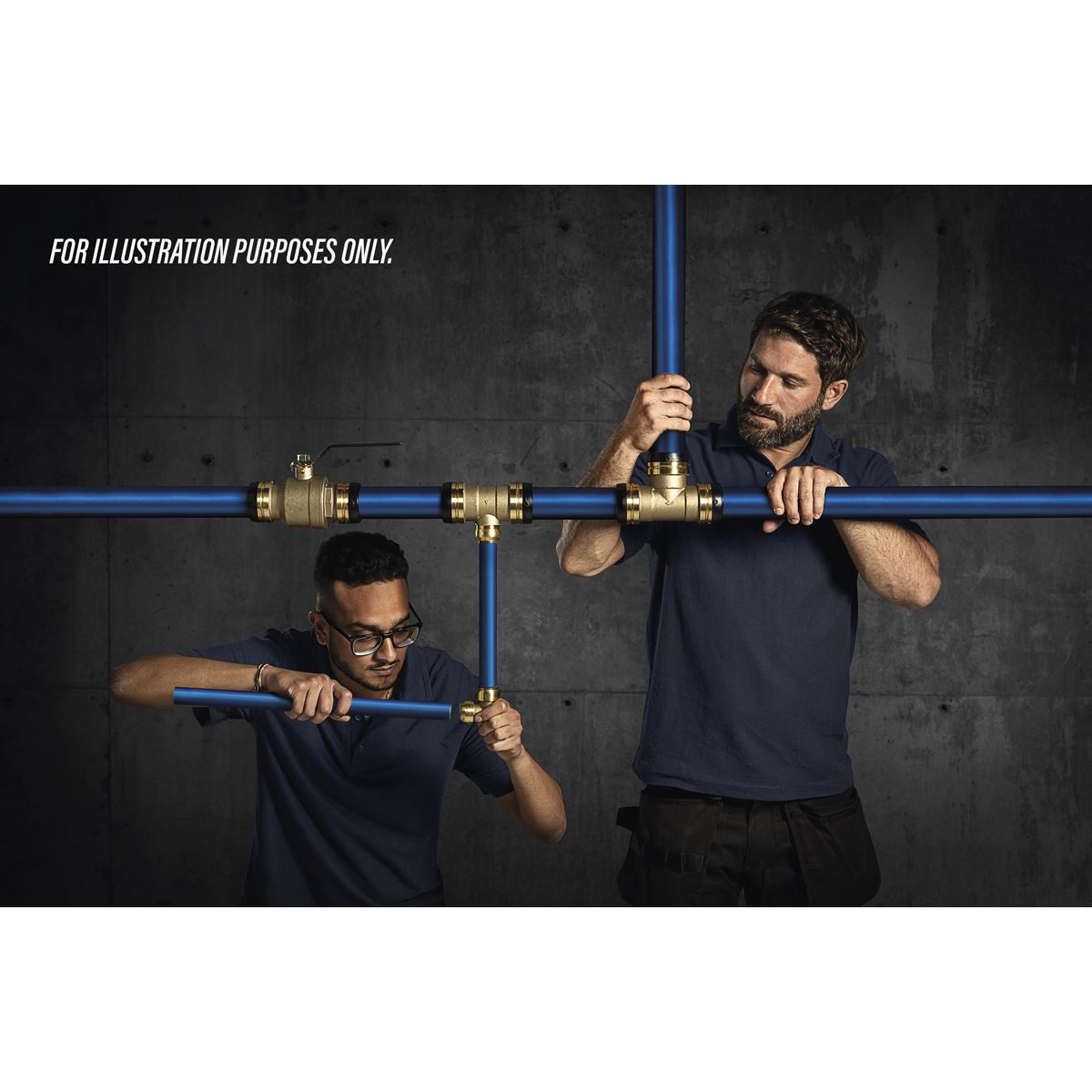 John Guest SharkBite® 36m 5-Drop Air Supply System Kit 