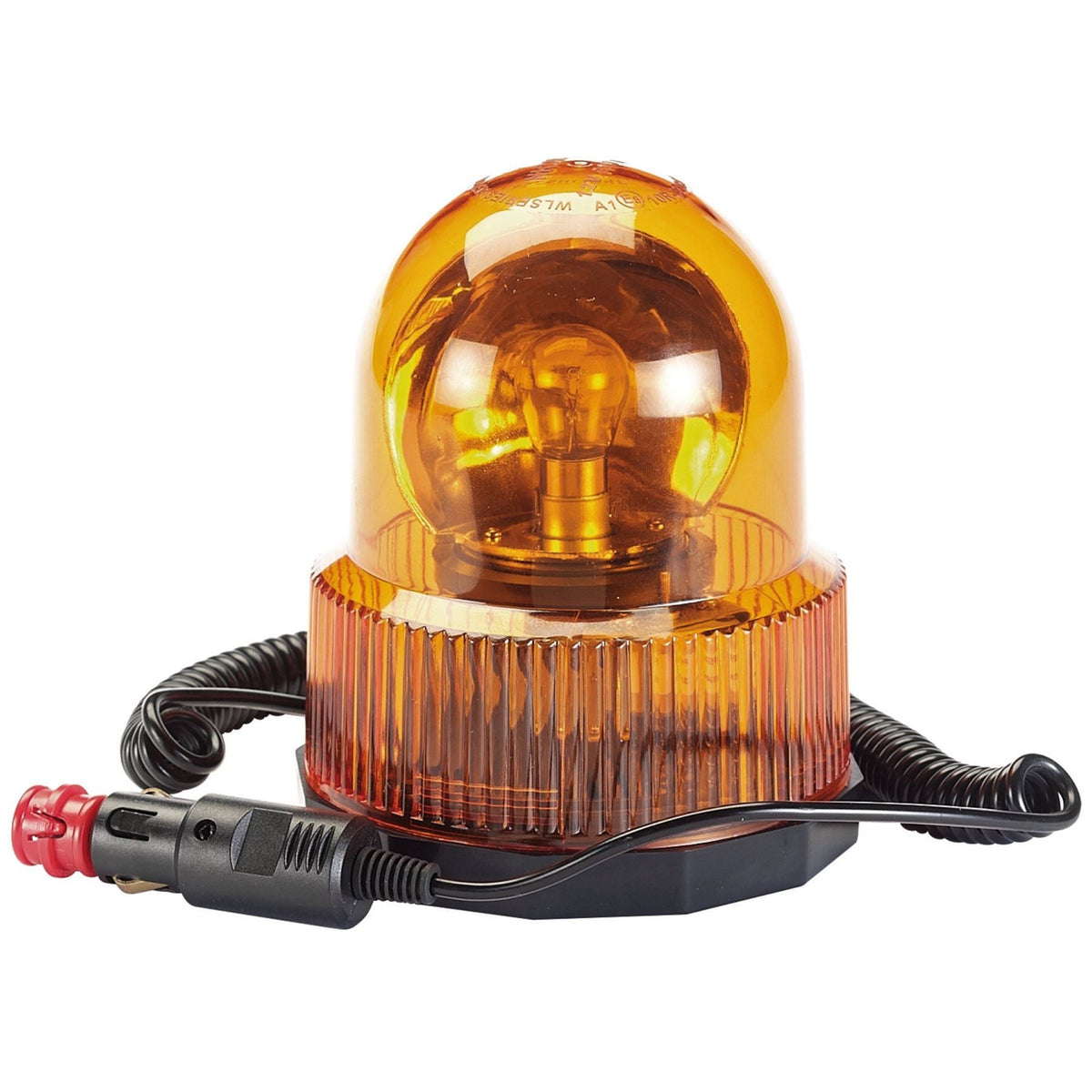 Draper 12V Magnetic Base Rotating Beacon 300 Lumens 63877  White Rose Tools