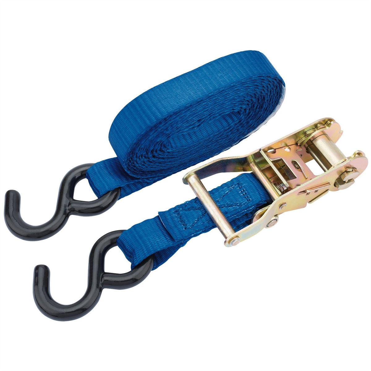 Draper Ratcheting Tie Down Straps 4.5m x 25mm 750kg 60957  White Rose Tools