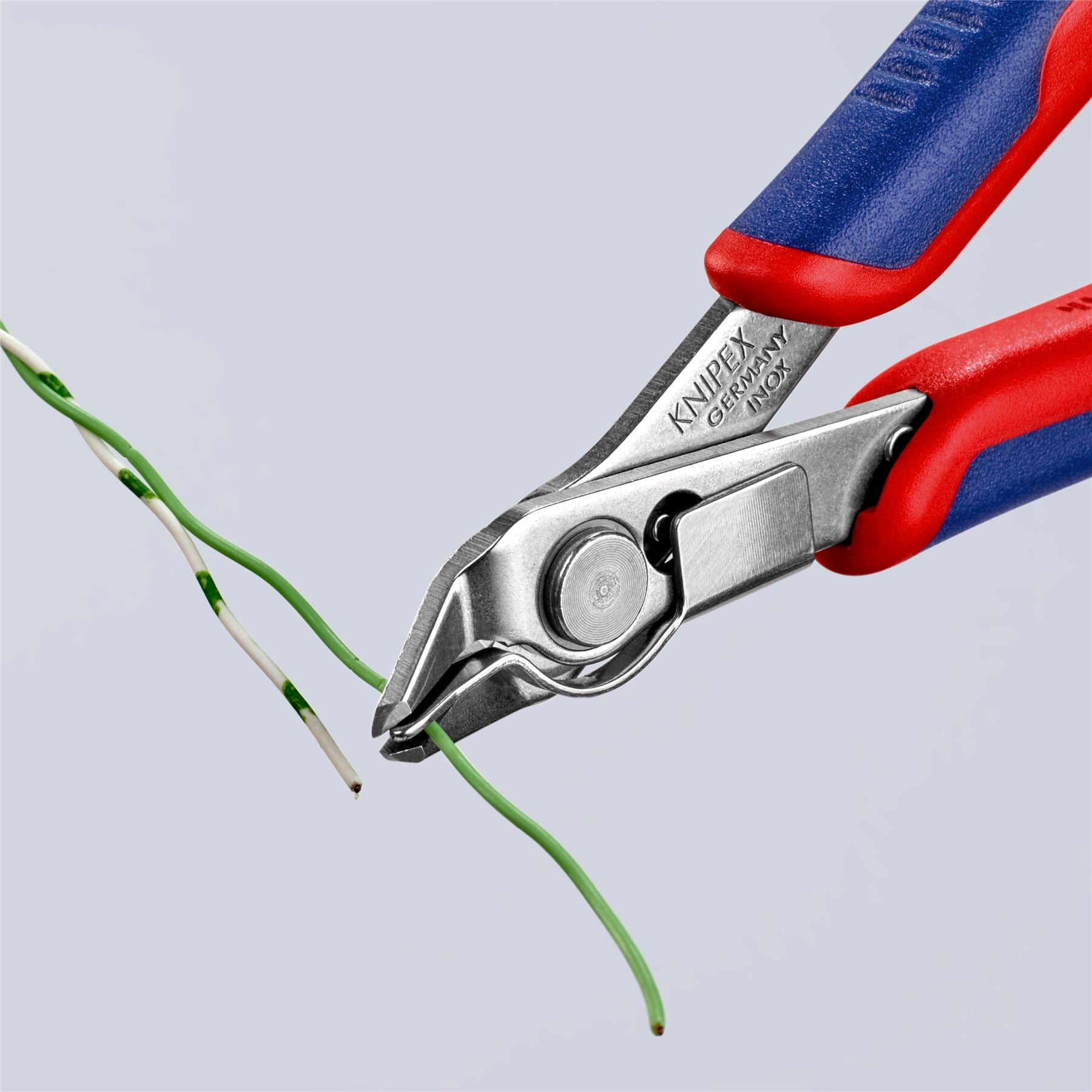 KNIPEX Electronics Super Knips Precision Cutting Pliers 125mm Multi Component Grips 78 13 125 SB
