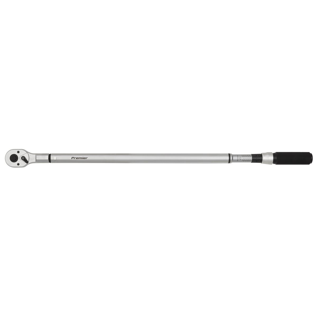 Sealey Torque Wrench Micrometer Style 3/4" Drive 100-600Nm Calibrated 1050mm Length 