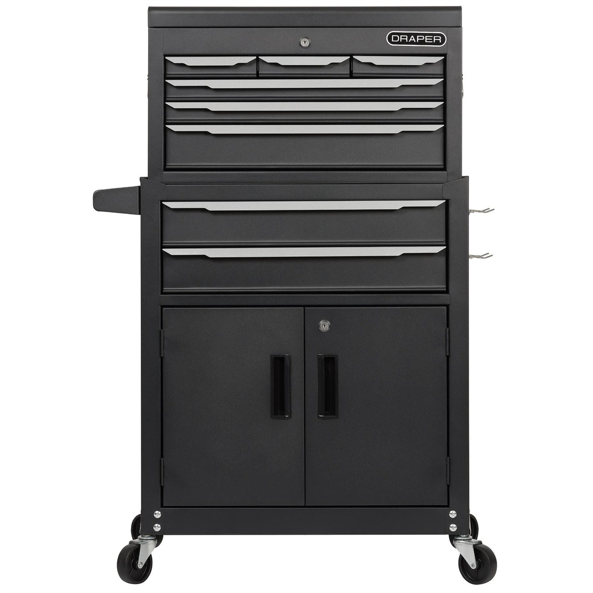 Draper Combined Roller Cabinet and Tool Chest 8 Drawer 24" 30681  White Rose Tools