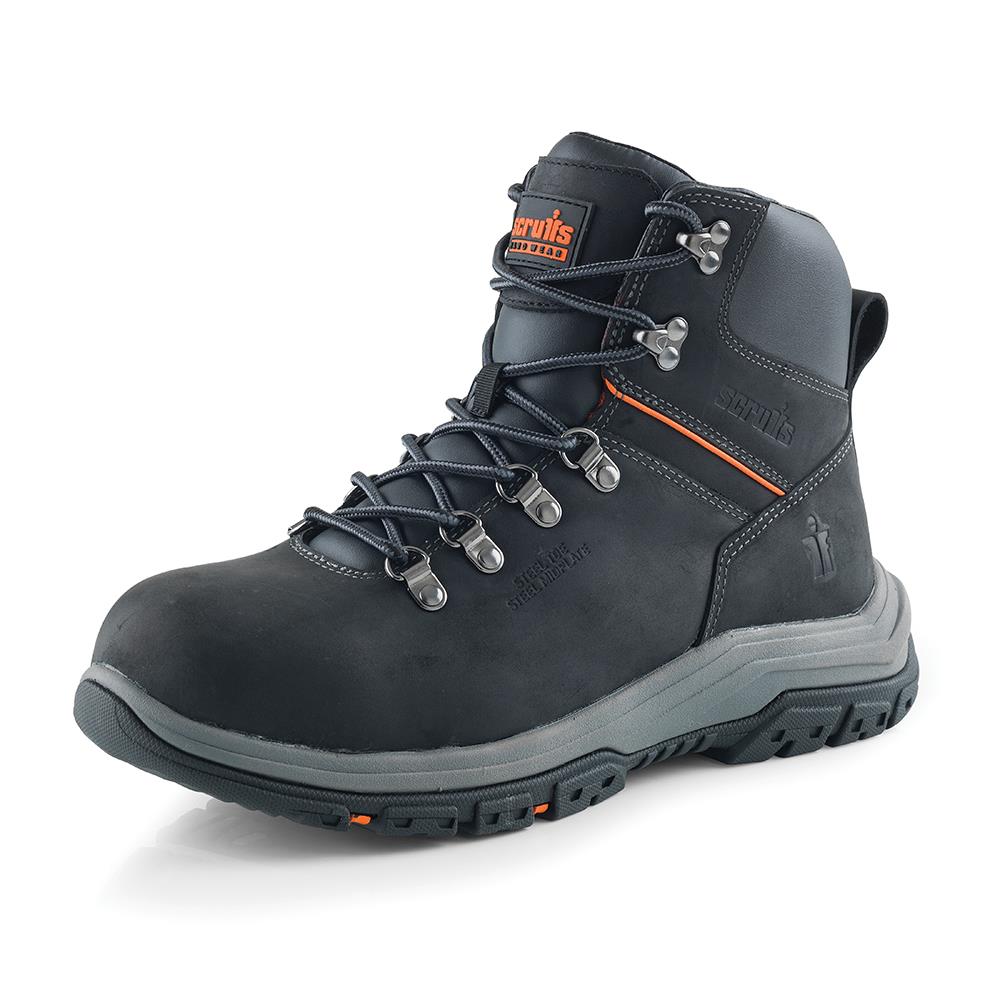 Scruffs Rafter Safety Boots Black - Choose Size 