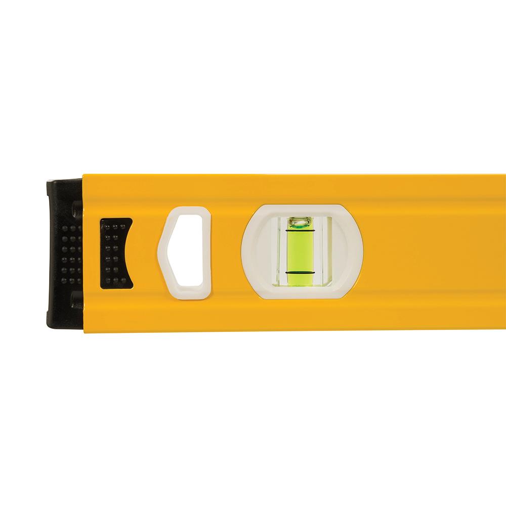 Silverline Spirit Level Powder Coated Aluminium 3 Vials - Choose Length