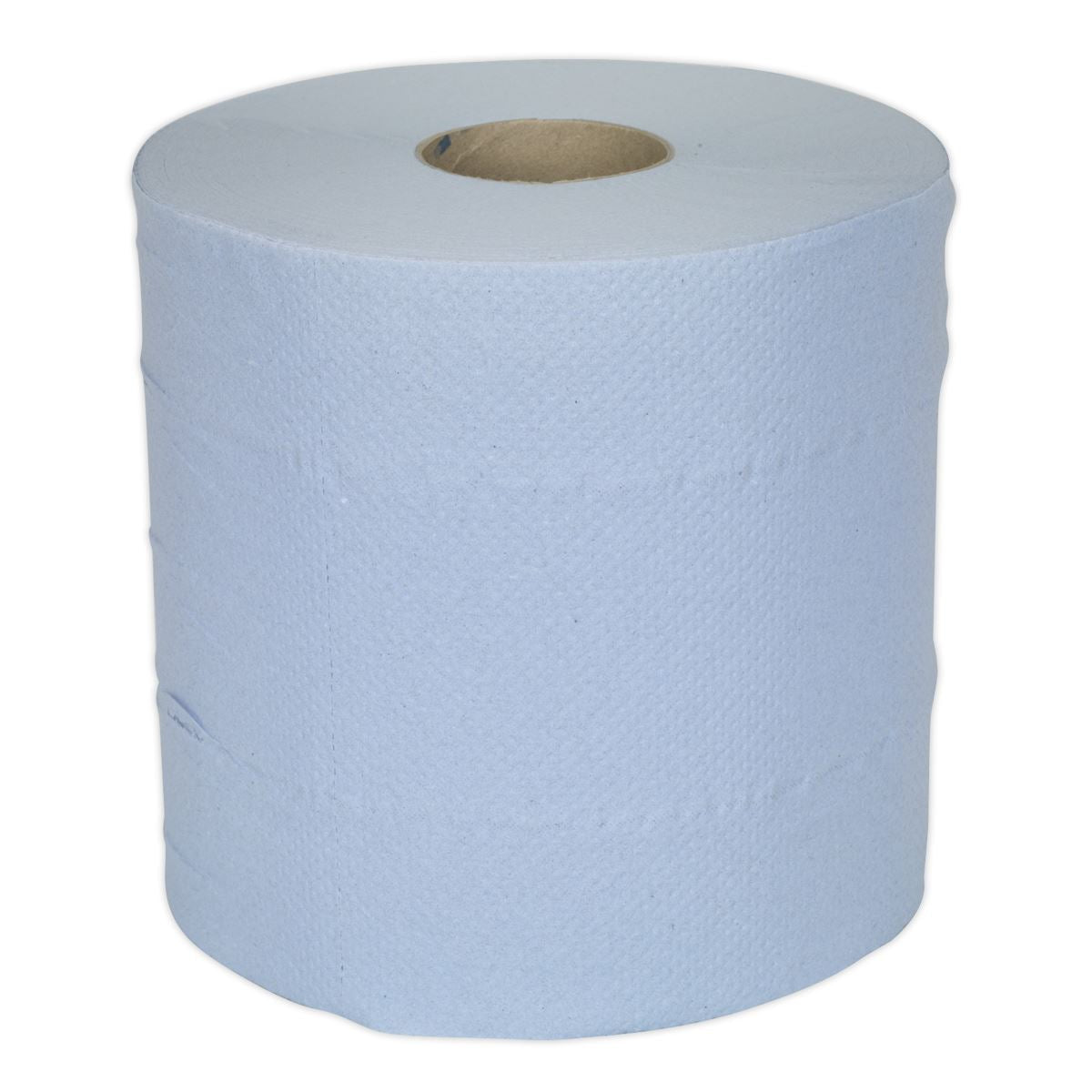 Sealey Paper Roll Blue 2-Ply Embossed 150m Pack of 6 