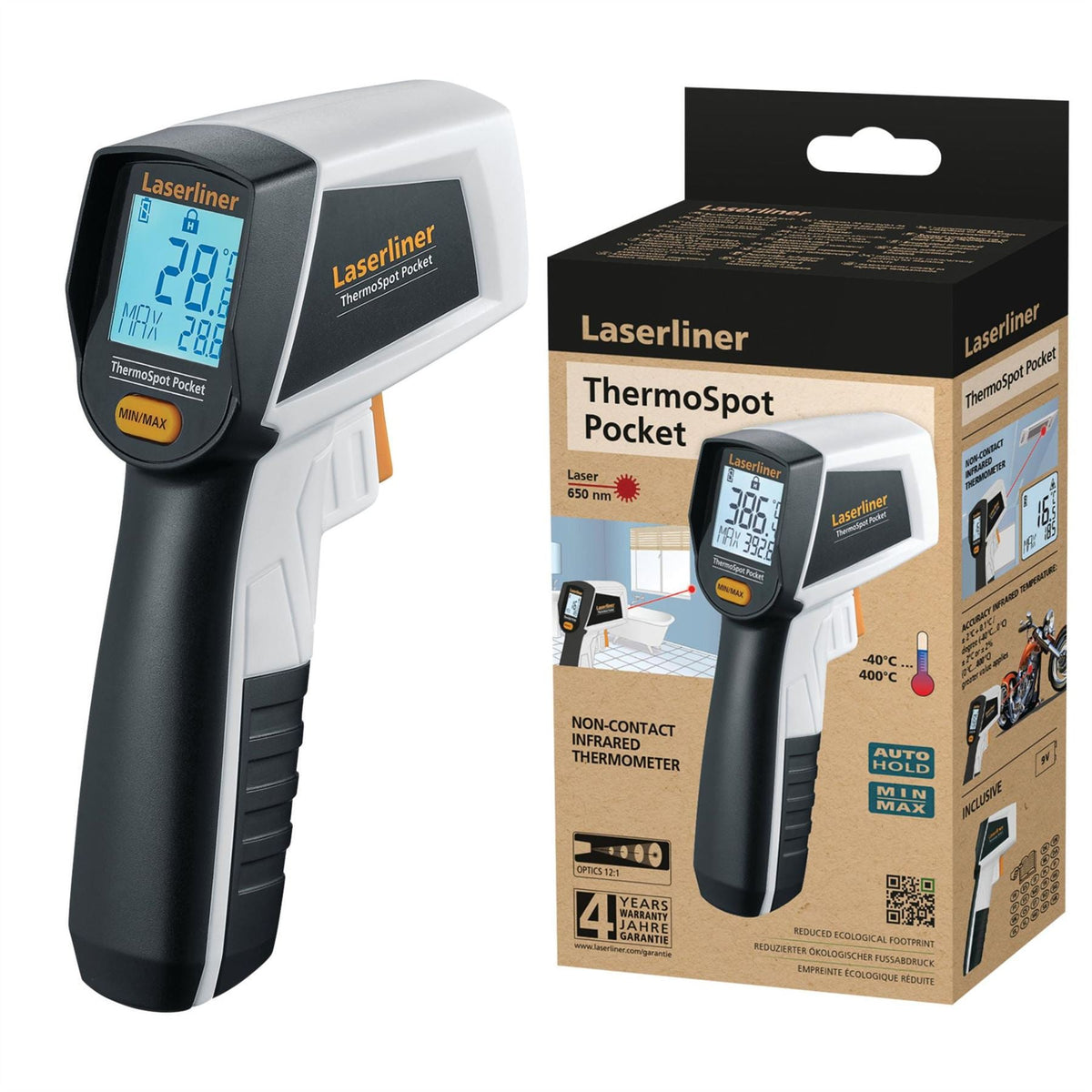 Laserliner 082.440E ThermoSpot Pocket 31983  White Rose Tools