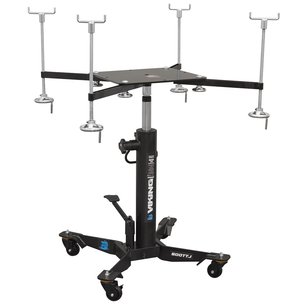 Sealey Subframe Cradle and 500kg Transmission Jack Combo