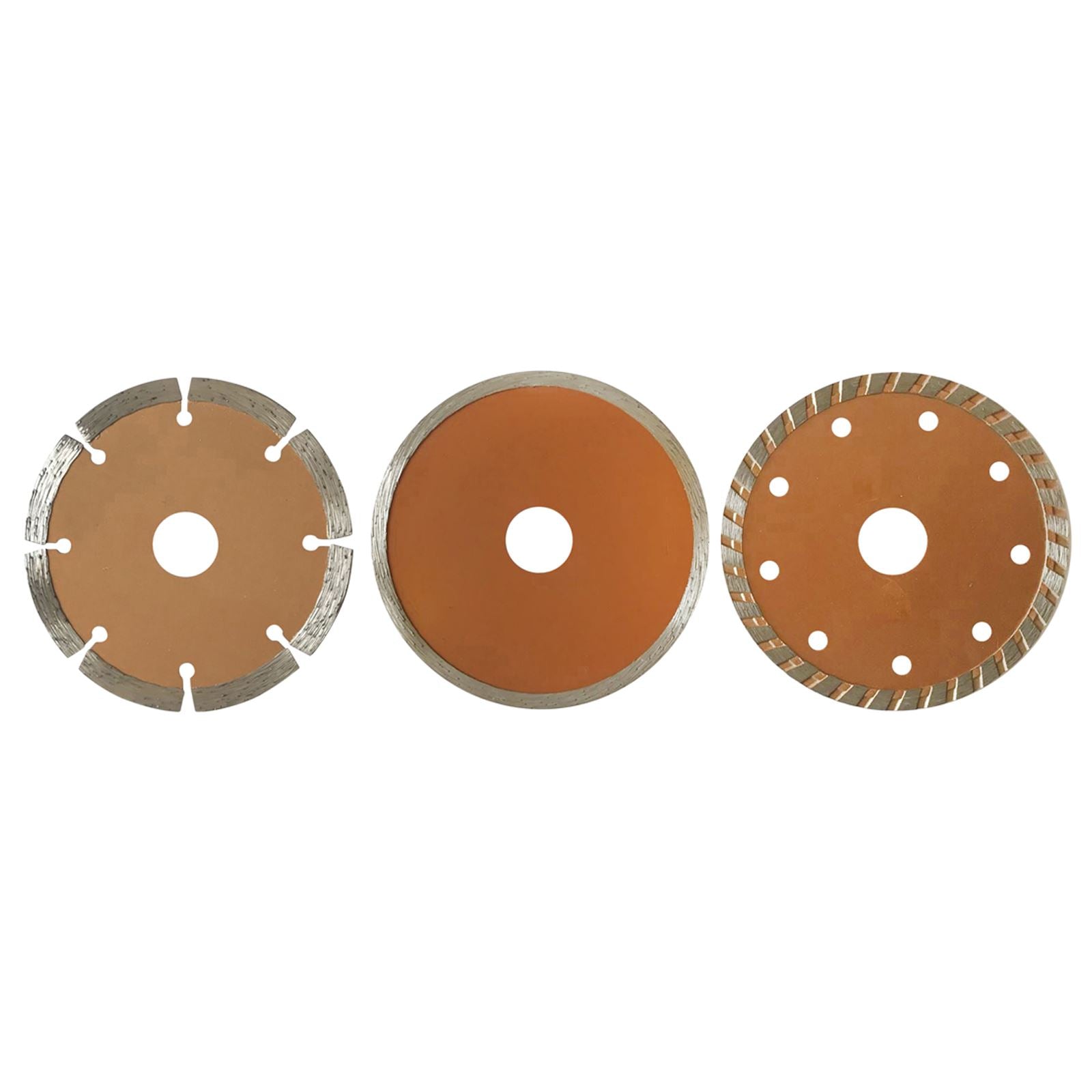 BlueSpot Diamond Cutting Disc Set 3 Piece 115mm 