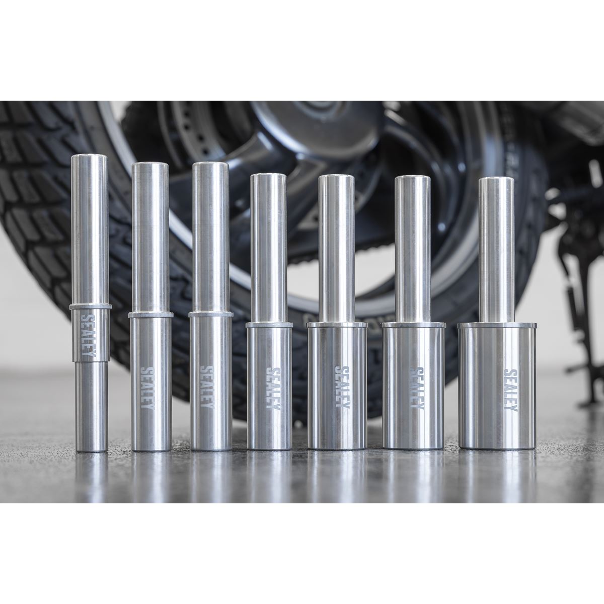 Sealey Motorcycle Stand Single-Sided Pin Adaptor 30.5mm 
