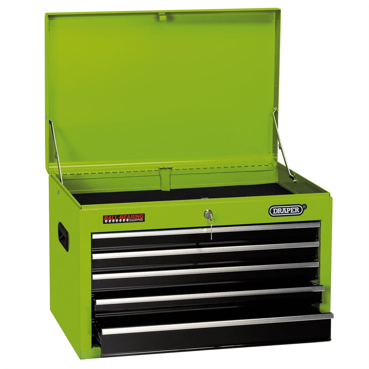 Draper Tool Chest 5 Drawer 26" Green 35739  White Rose Tools