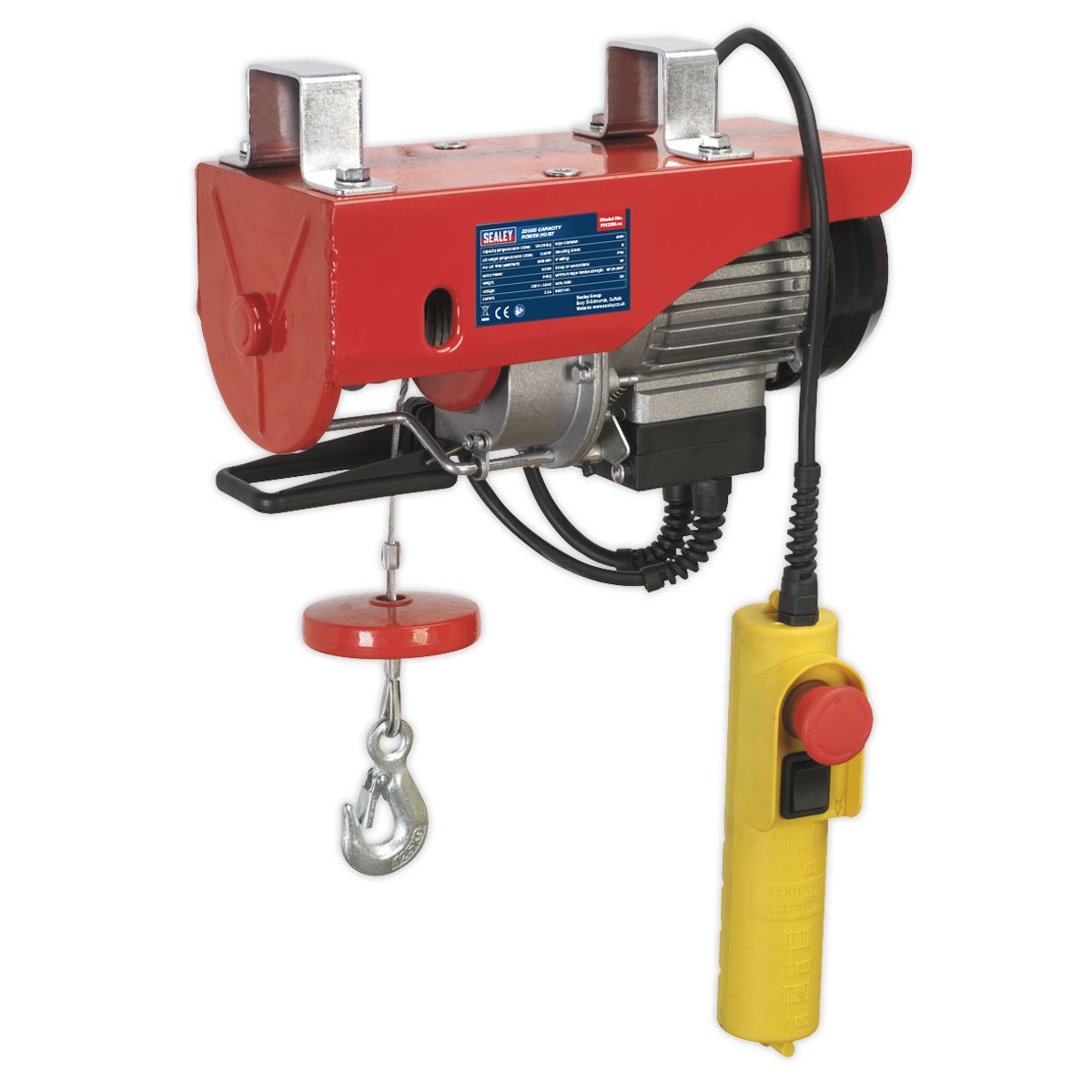 Sealey Power Hoist 230V/1ph 250kg Capacity 