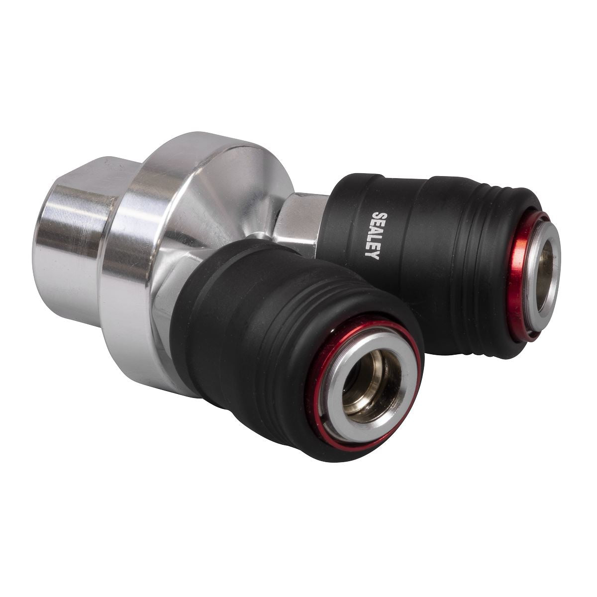 Sealey High Flow Twin Coupling Body Female Thread 1/4"BSPT