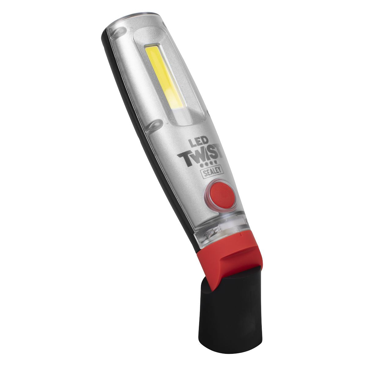Sealey LED Twist Rechargeable Inspection Light 16W COB & 1W SMD  White Rose Tools