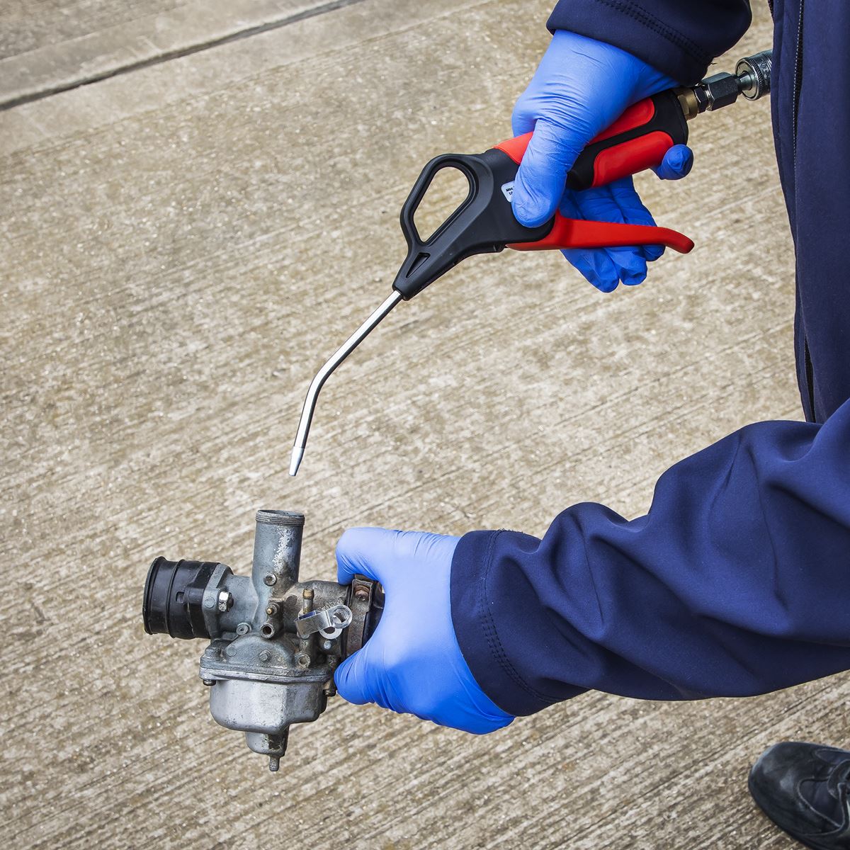 Sealey Air Blow Gun 110mm with 1/4"BSP Air Inlet 