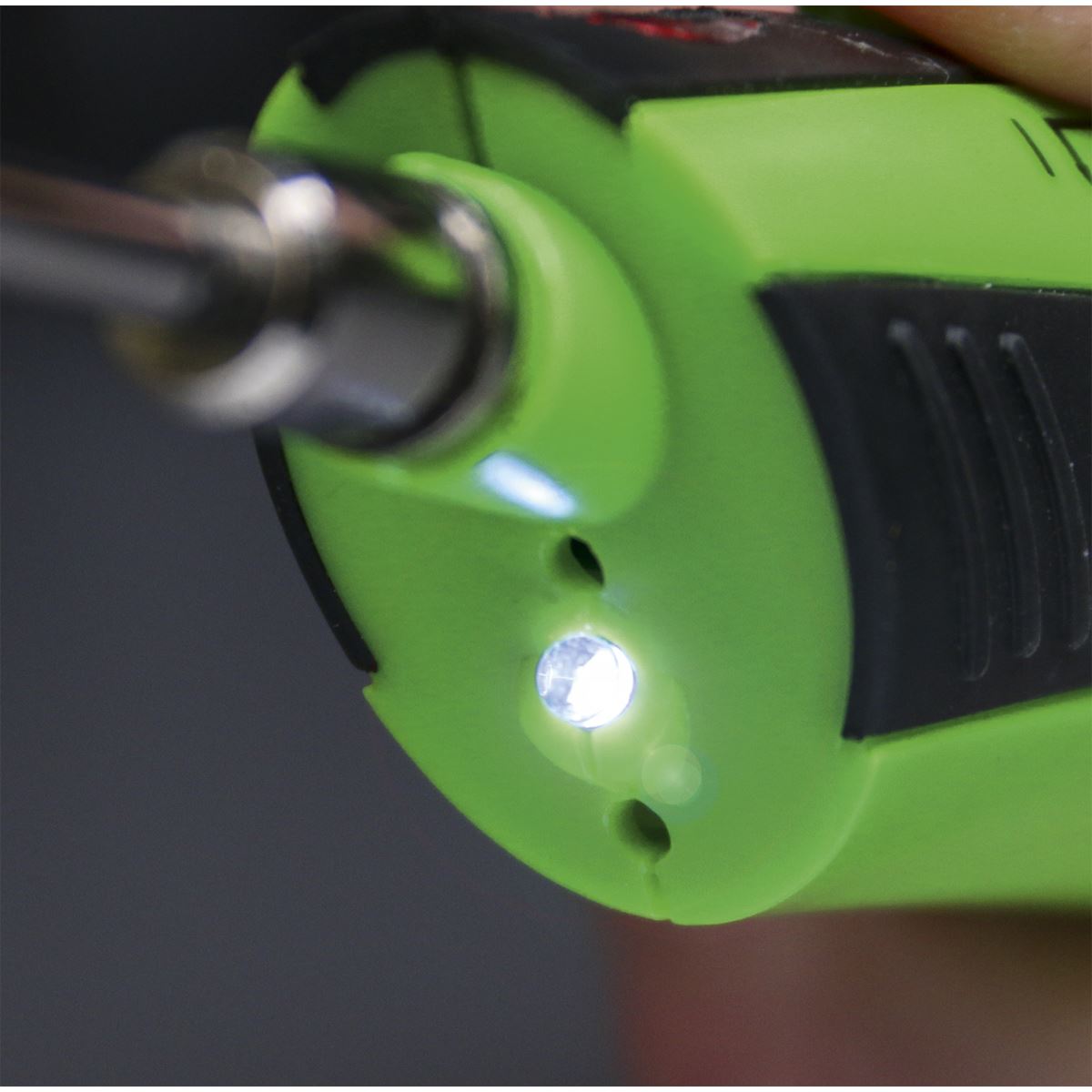 Sealey Cordless Soldering Iron Rechargable 3.7V Lithium-ion 510°C Welding 