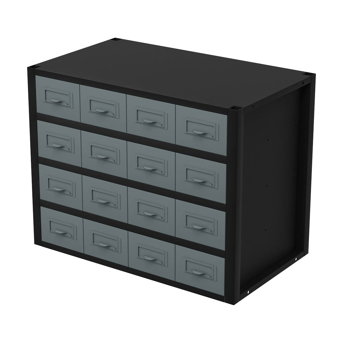 Sealey Modular Racking Mid Unit 16 Small Drawers 580mm  White Rose Tools