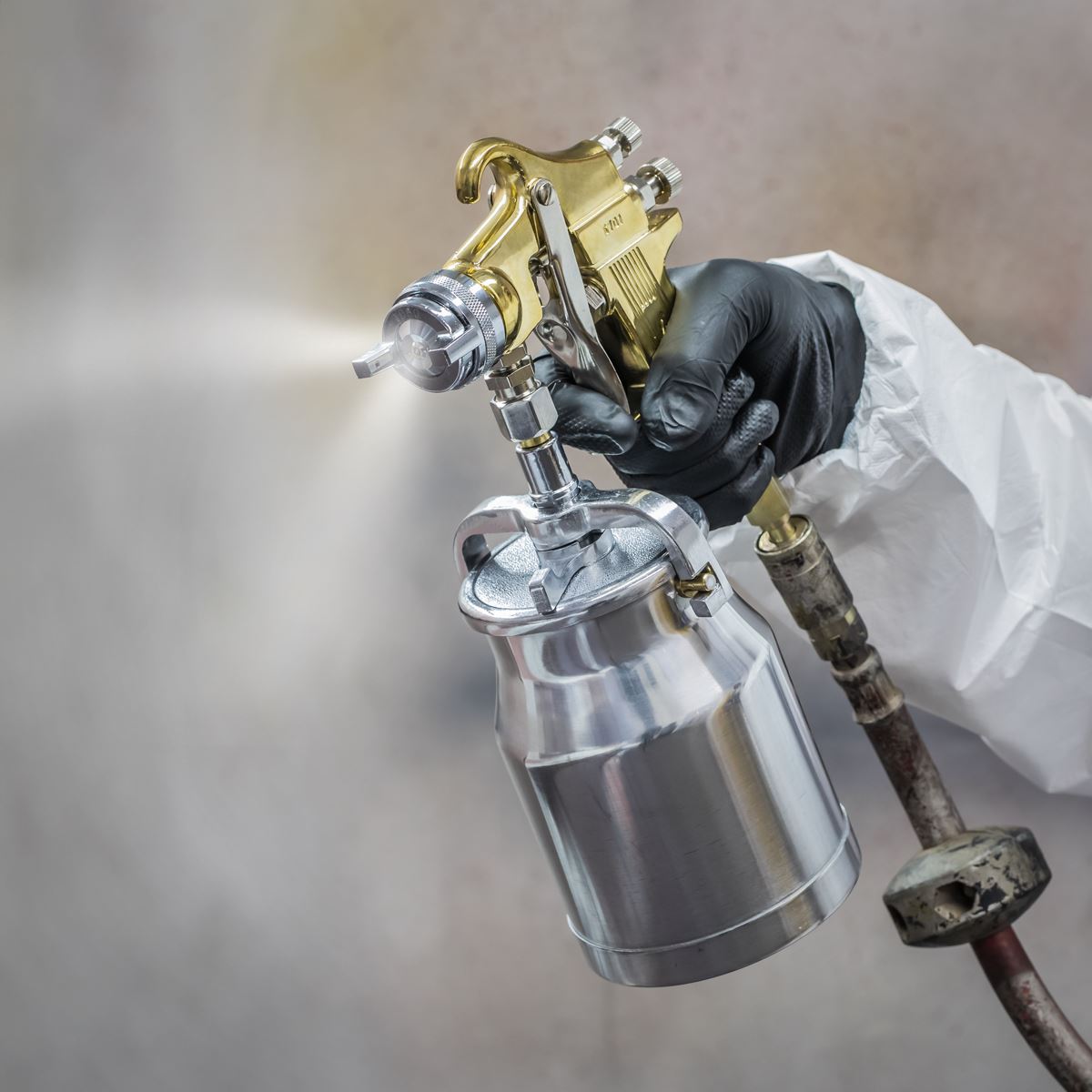 Sealey Spray Gun Professional Suction Feed - 1.8mm Set-Up 