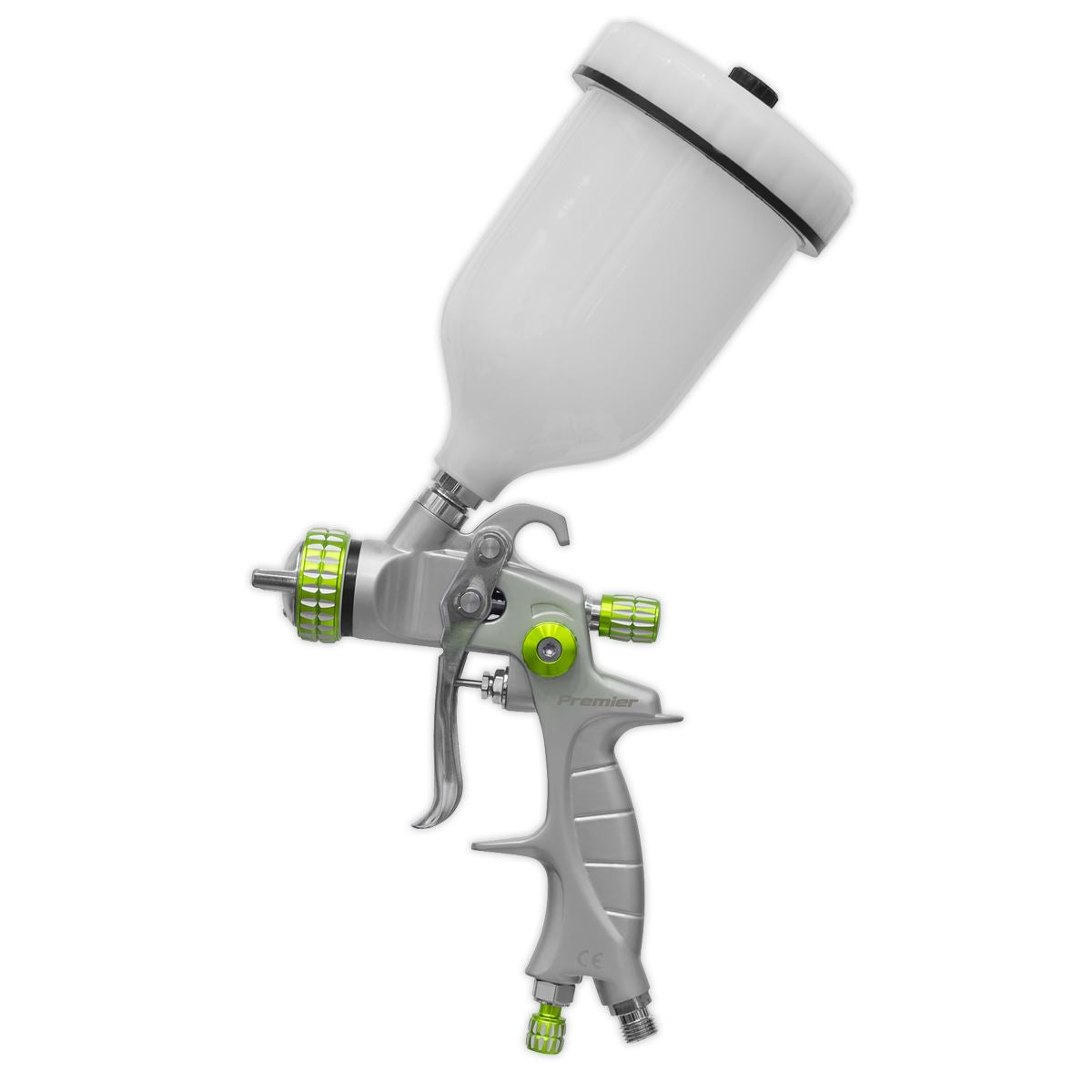 Sealey Premier LVLP Gravity Feed Spray Gun - 1.4mm Set-Up