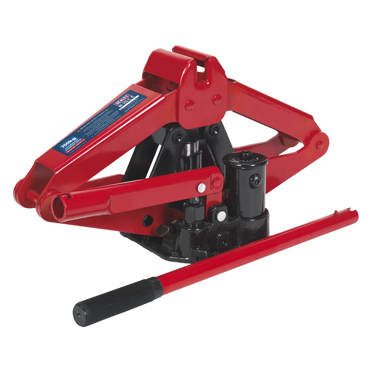 Sealey Hydraulic Scissor Jack 700kg 