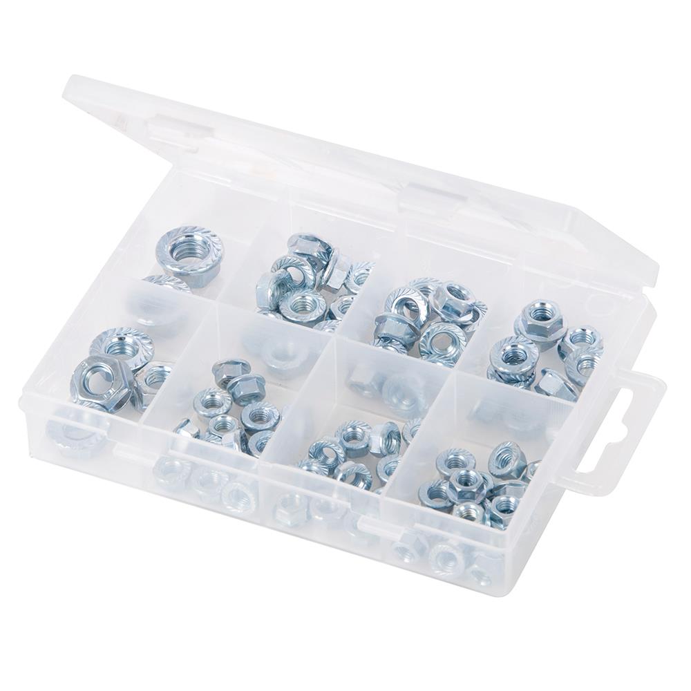 Fixman 78 Piece Flange Nuts Pack