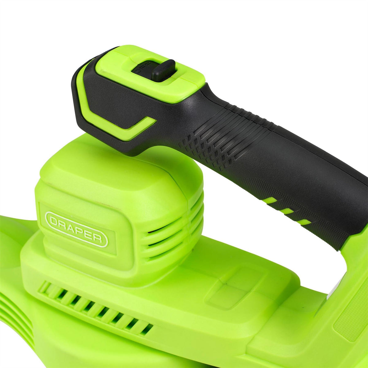 Draper 18V Leaf Blower 1 x 4.0Ah Battery 1 x Charger 31863  White Rose Tools
