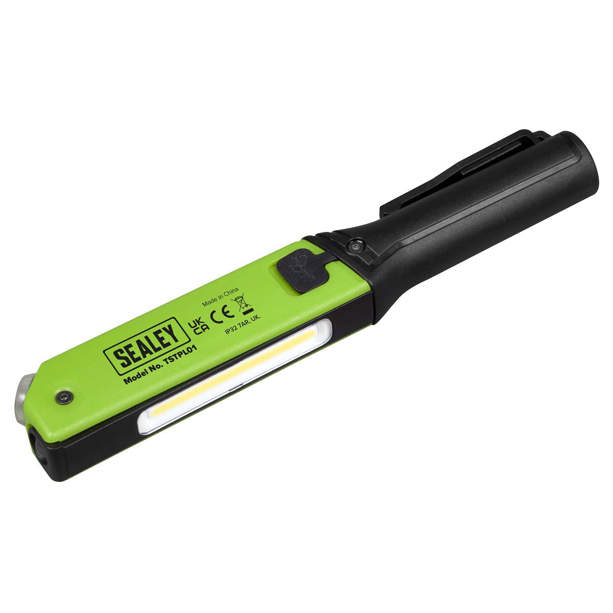 Sealey 2-in-1 Pen Light & Tyre Pressure Gauge  White Rose Tools