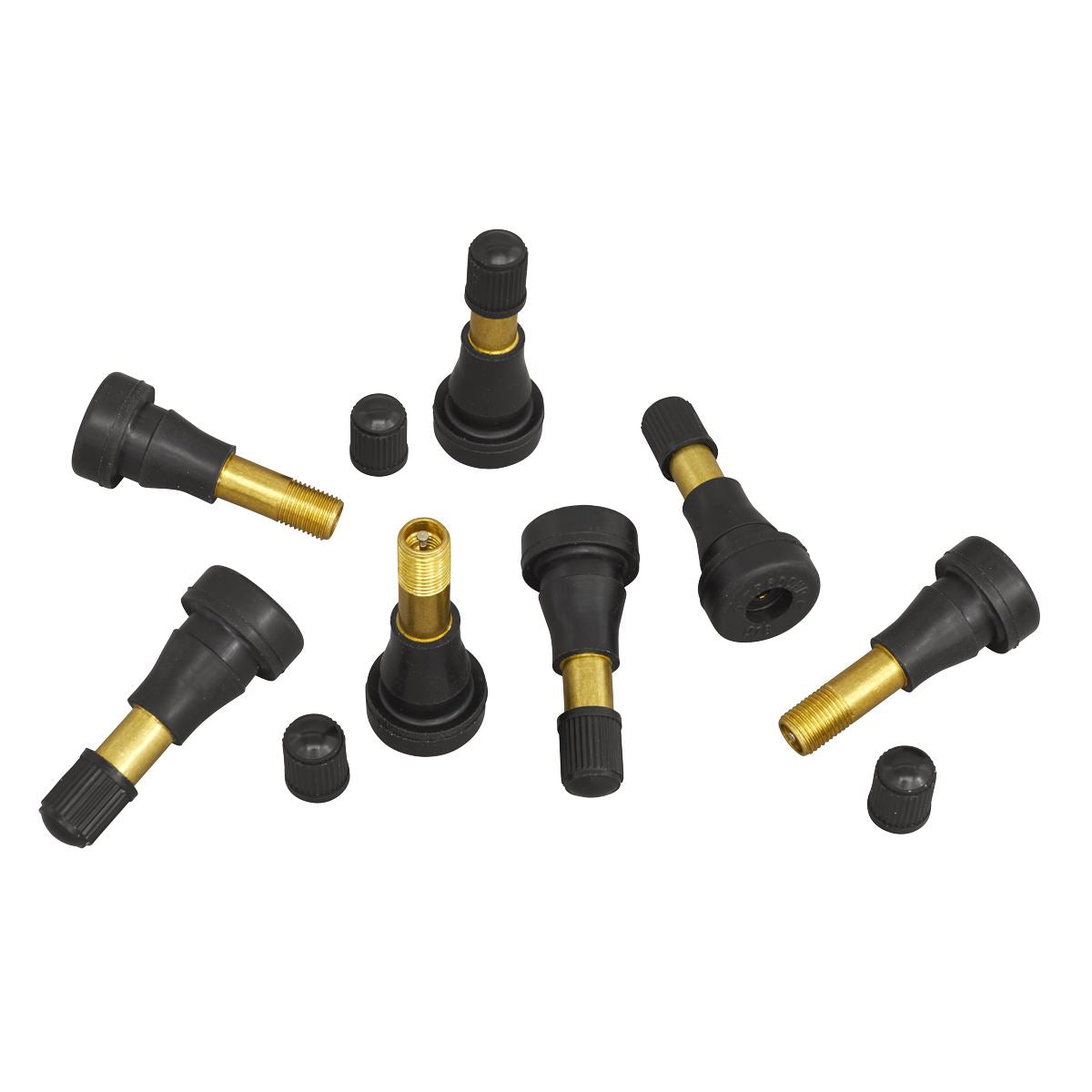 Sealey Pack of 50 - Snap-in Tubeless High Pressure Tyre Valve TR600