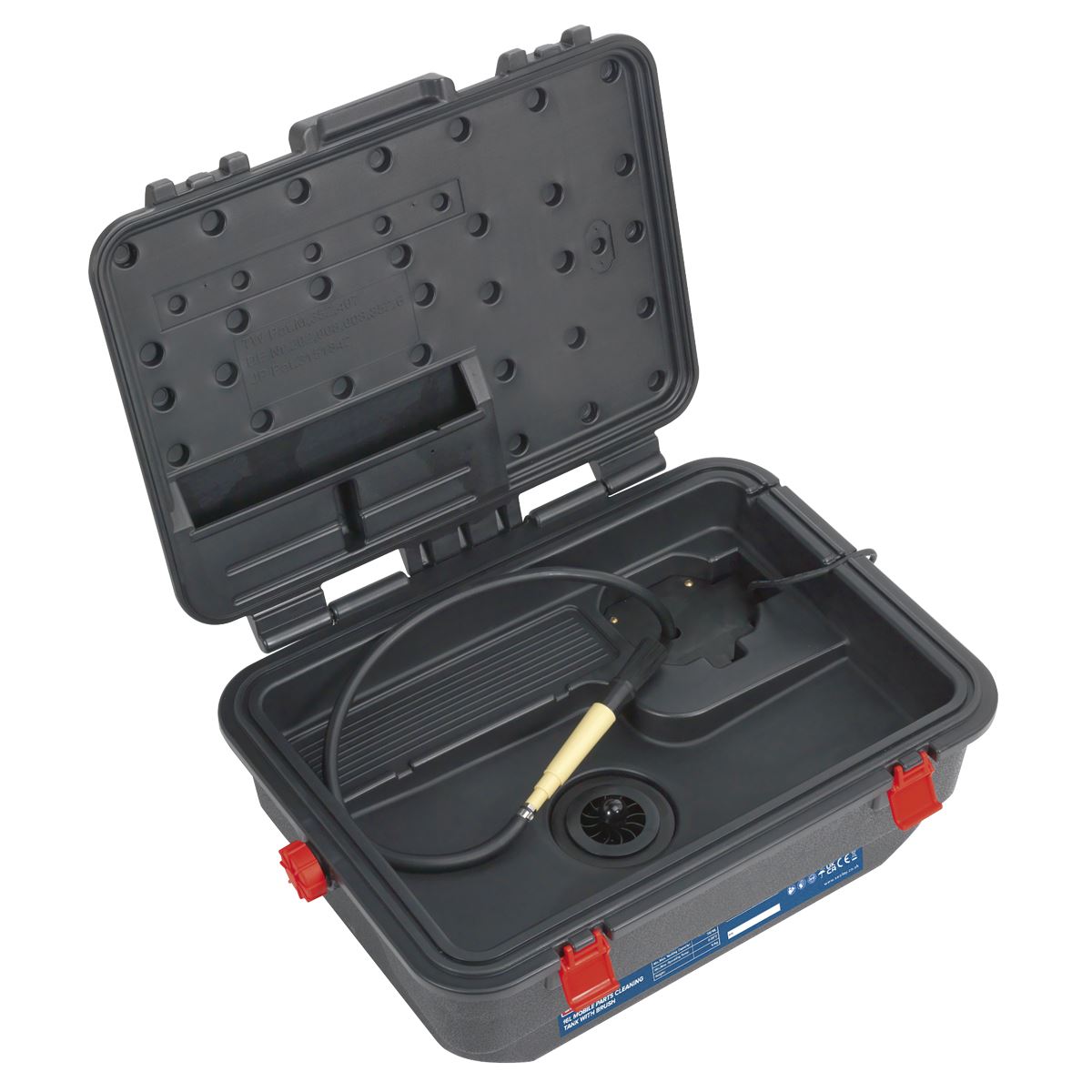 Sealey Mobile Parts Cleaning Tank with Brush 