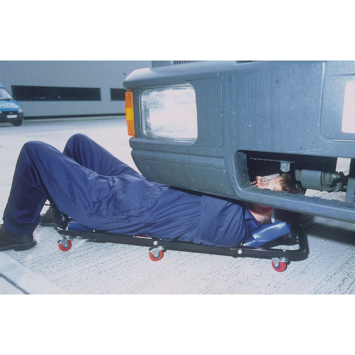 Draper Mechanics Car Creeper and Seat 56224  White Rose Tools