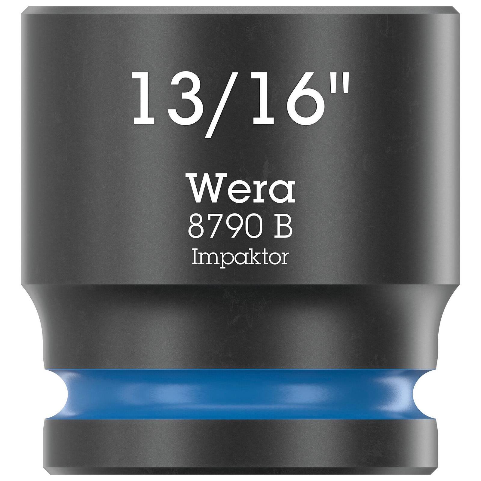 Wera Impact Socket 3/8" Drive 8790 B Impaktor Choose Size Metric 8-24mm or Imperial 1/4"-1