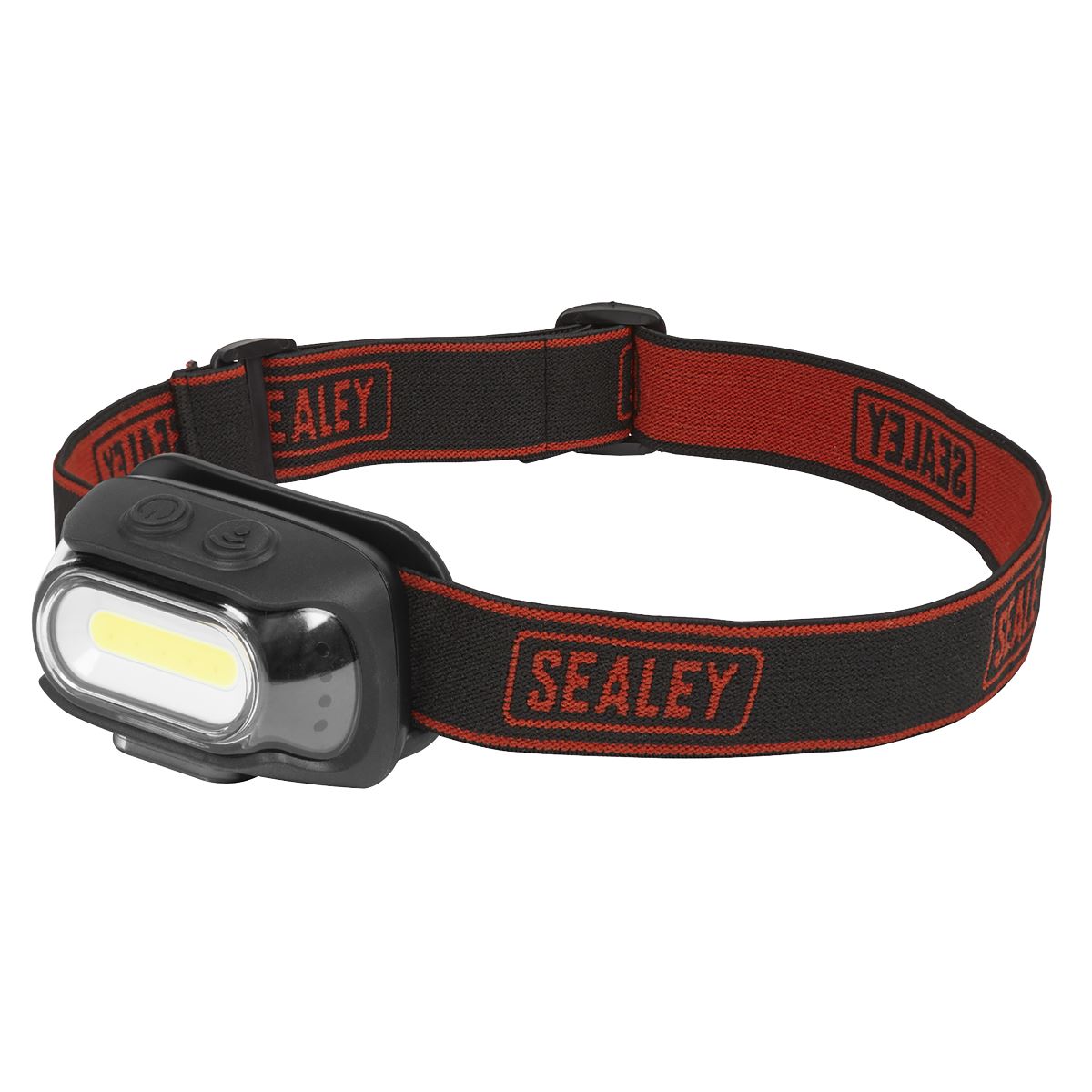 Sealey Rechargeable Head Torch with Auto-Sensor 8W COB LED 