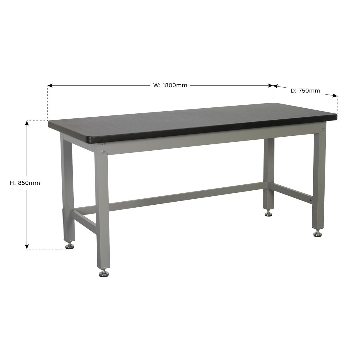 Sealey Premier Industrial Workbench Steel Industrial 1.8m