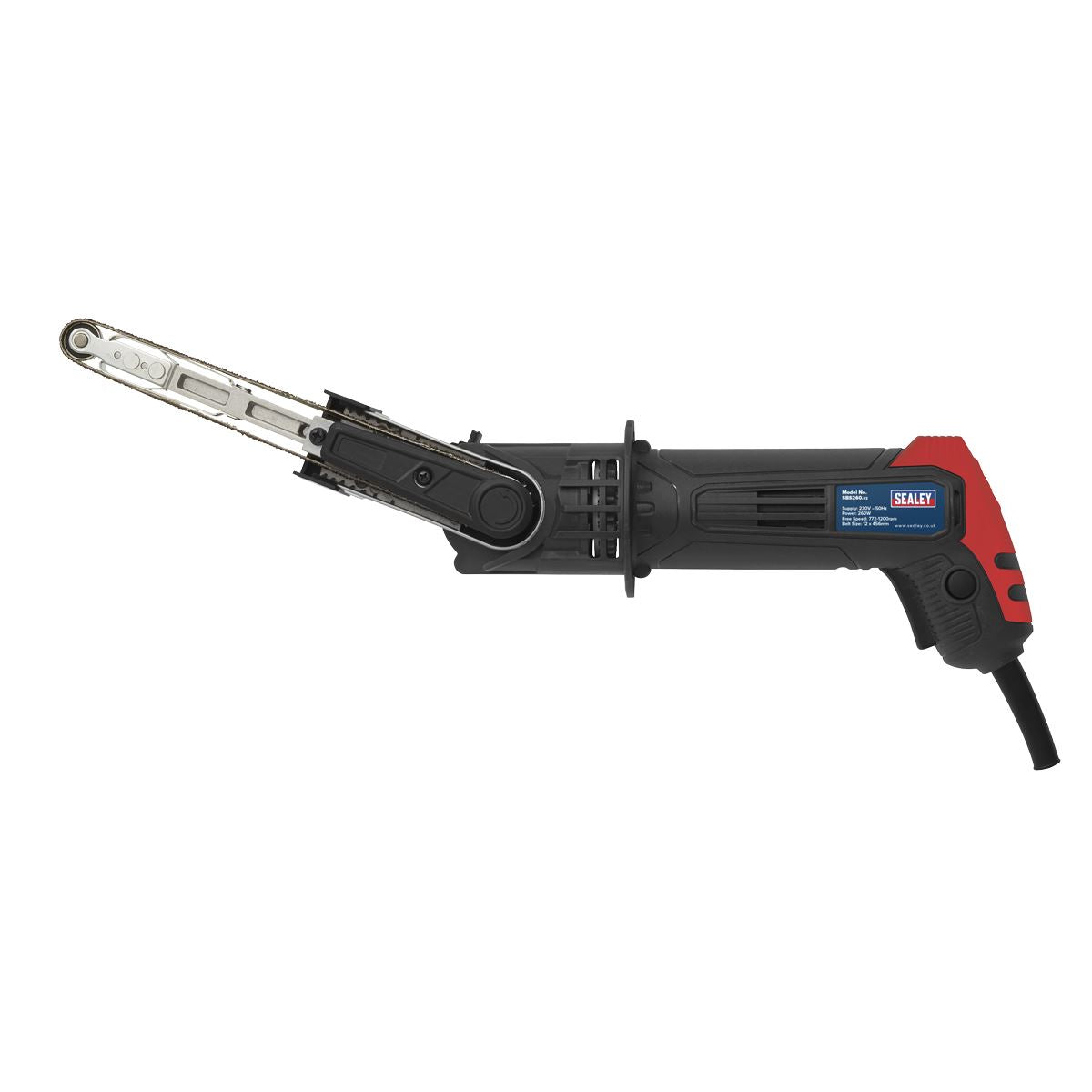 Sealey 260W Variable Speed Adjustable Arm Belt Sander 12 x 456mm Bodyshops 