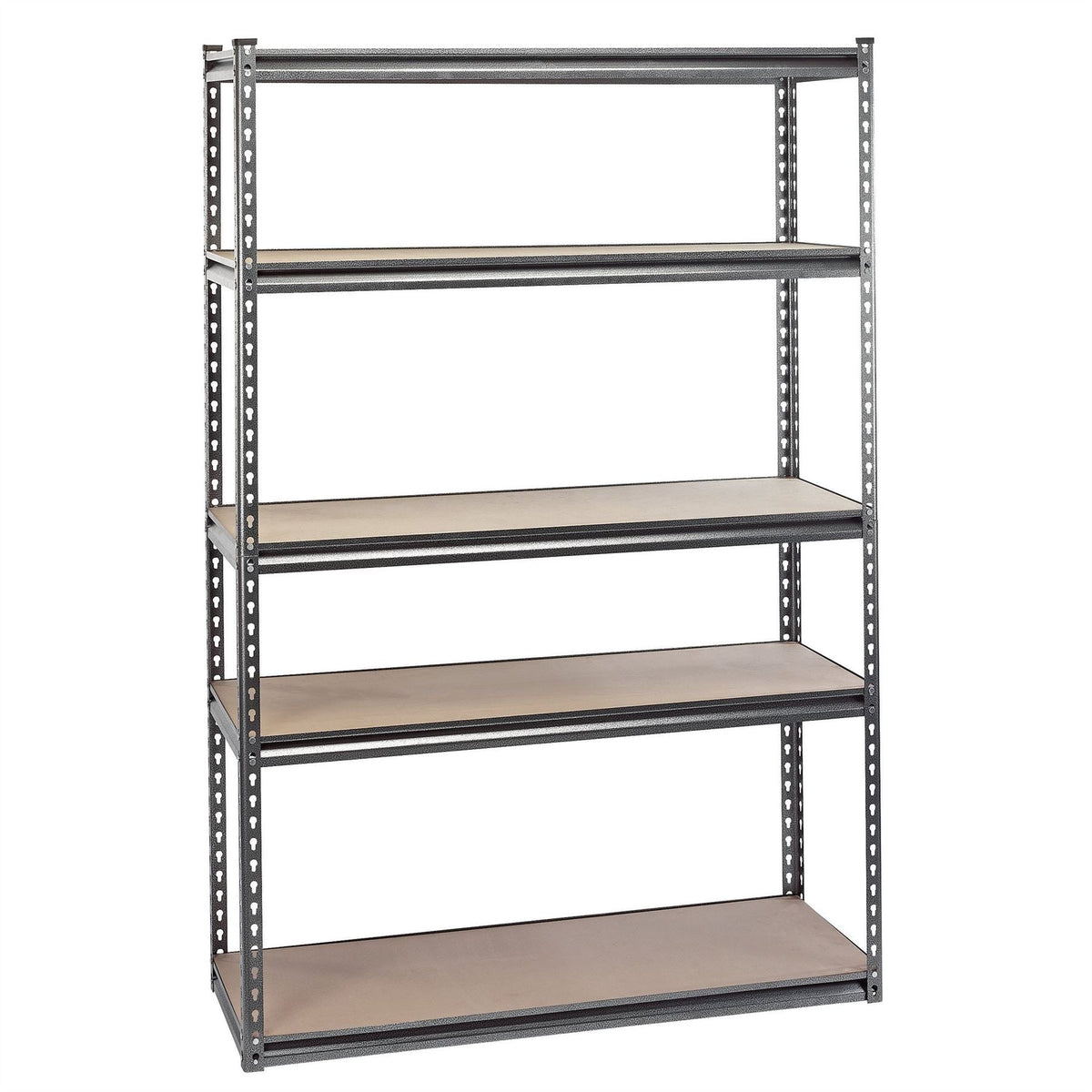 Draper Expert Heavy Duty Steel Shelving Unit 5 Shelves L1220 x W450 x H1830mm 21663  White Rose Tools