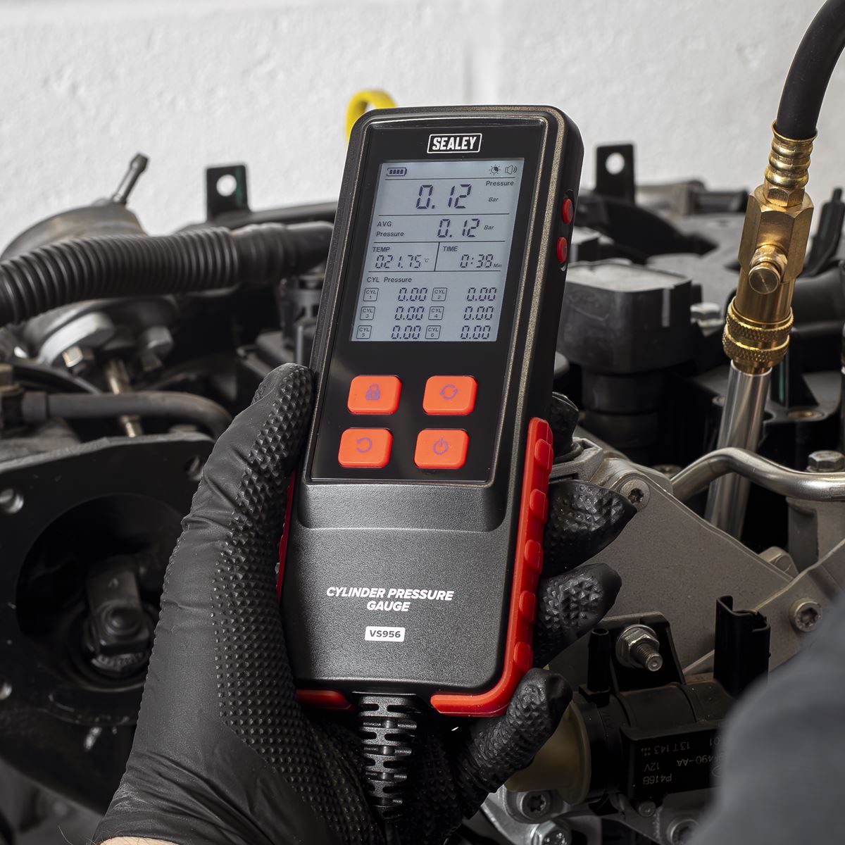 Sealey Digital Compression Test Kit 10pc