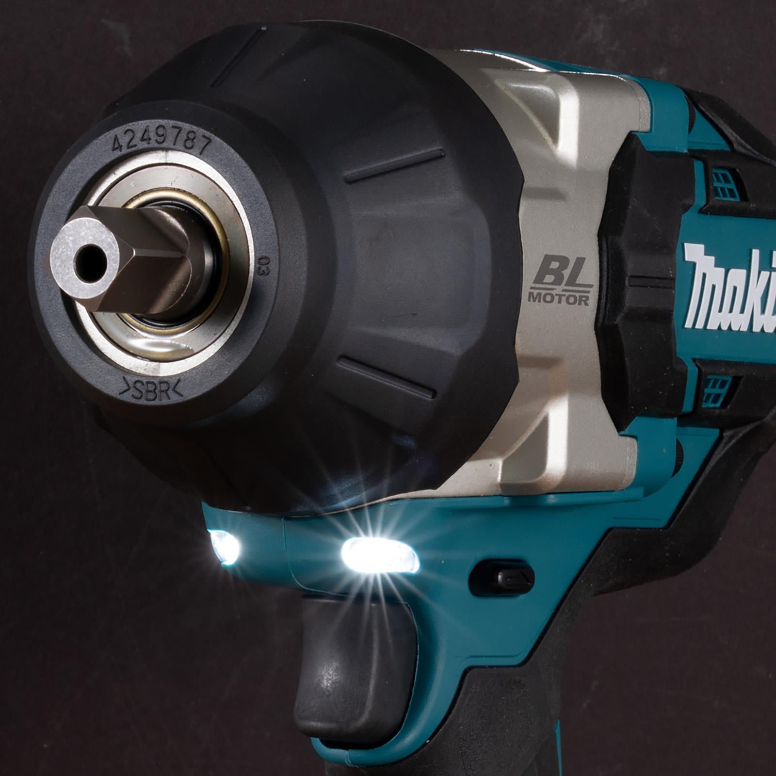 Makita Impact Wrench 1/2" Drive 18V LXT Brushless Cordless 1050 Nm Bare Unit Body Only DTW1004Z